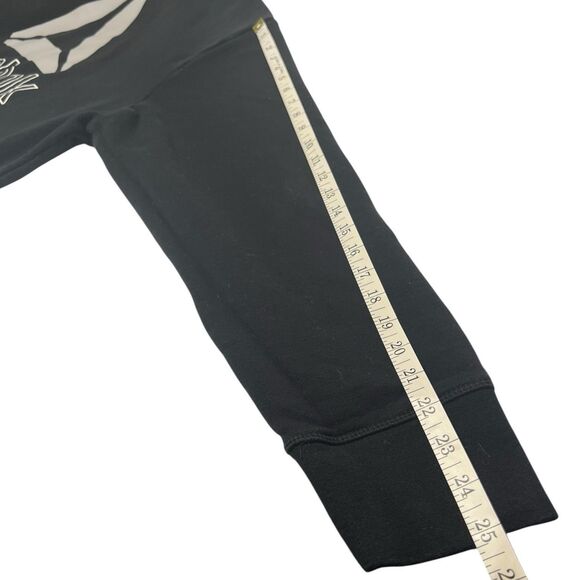 Reebok 2XL Black Pullover Hoodie Big Logo Gym Streetwear Unisex - Picture 9 of 10